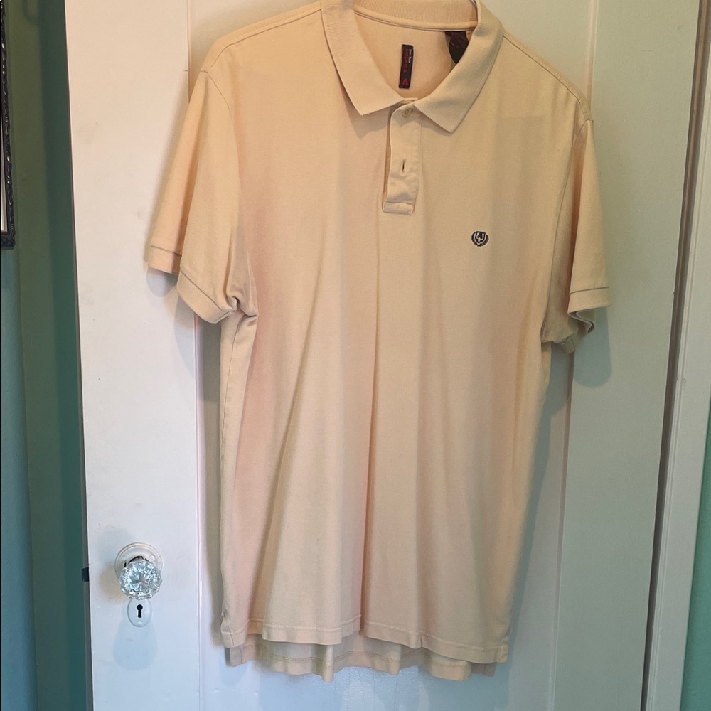 Vintage America Cream Polo Shirt